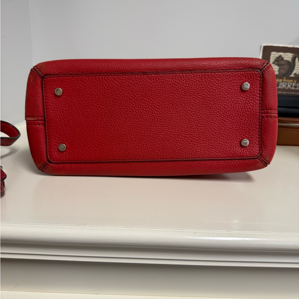 Kate Spade Cherry Red Satchel - Picture 4 of 4